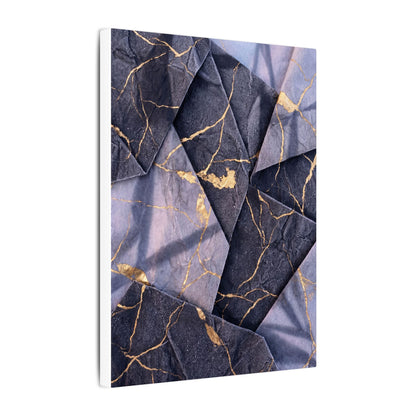 Seijaku Paper Fold Canvas Art - Kintsugi Gold Vein