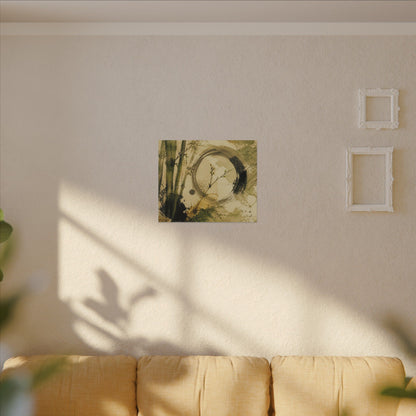 Ink Brushstroke Sumi E Canvas Art | Calm Zen Art