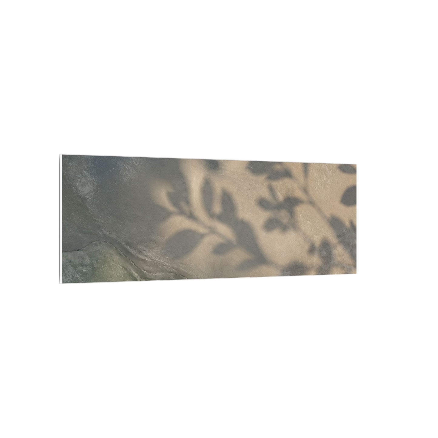 Japandi Shadow Play in Moonlight | Texture Canvas Art