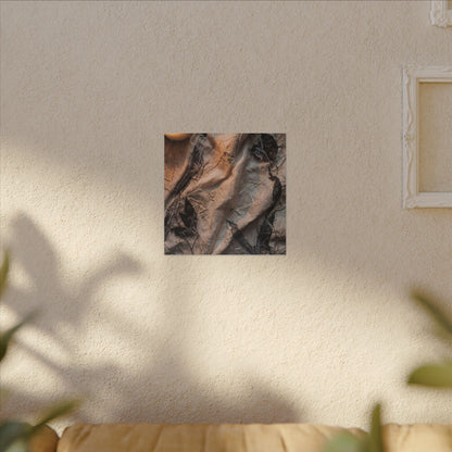 Candlelight Silk Drape Canvas Art - Japandi Mono No Aware