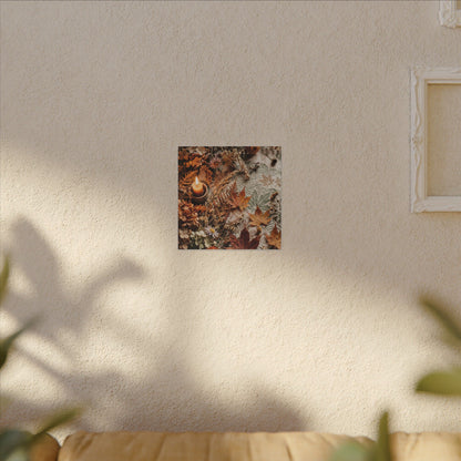 Candlelight Dried Flowers Canvas Art - Japandi Seijaku