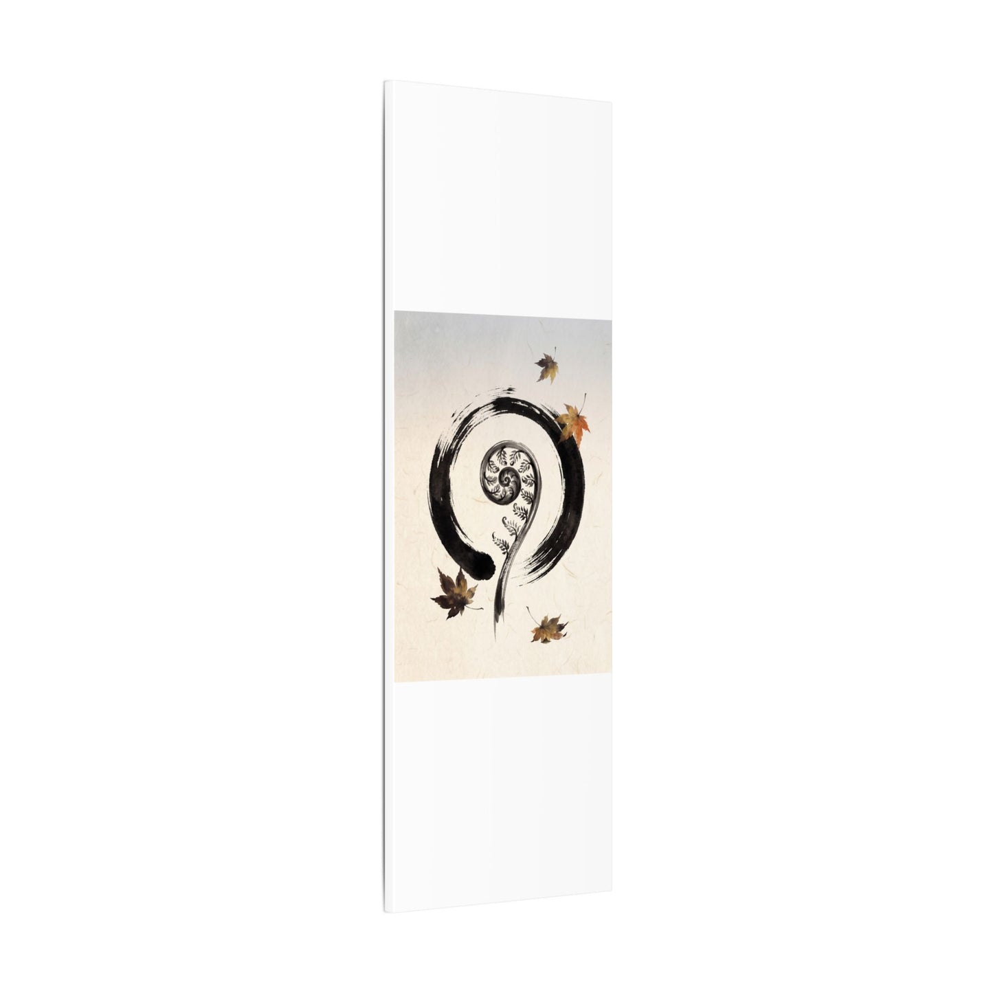 Fern Unfurling Autumn Canvas Art | Zen Peaceful Design