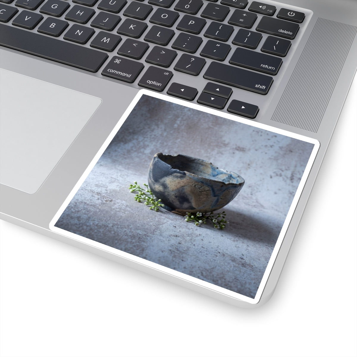 Spring Ceramic Bowl Texture Sticker | Earthy Decor