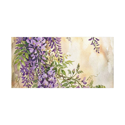 Wisteria Spring Canvas Art | Japandi Cozy Design