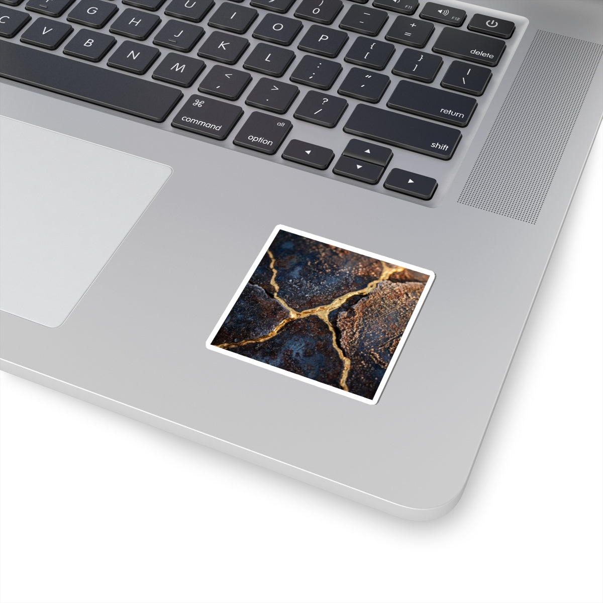 Kanso Rust Patina Sticker - Kintsugi Gold Vein