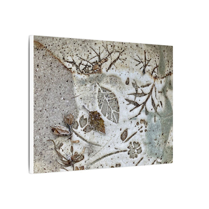 Ceramic Bowl Winter Canvas Art | Japandi Earthy Design