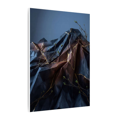 Paper Fold Broken Beauty Canvas Art | Philosophical Kintsugi Art