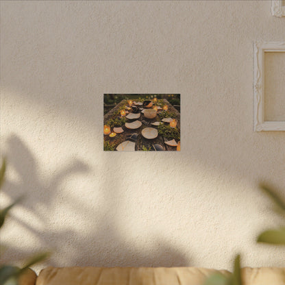 Broken Pottery Spring Canvas Art | Kintsugi Beautiful Design