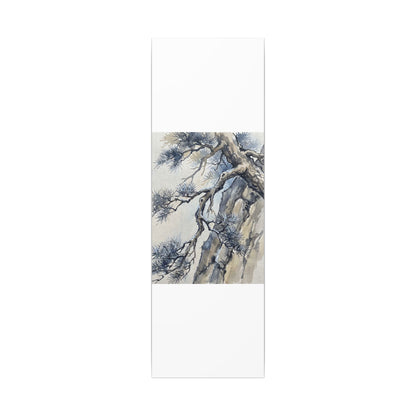 Moonlight Pine Tree Canvas Art - Japandi Seijaku