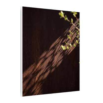 Rust Patina Moody Minimal Canvas Art | Sophisticated Dark Japandi Art