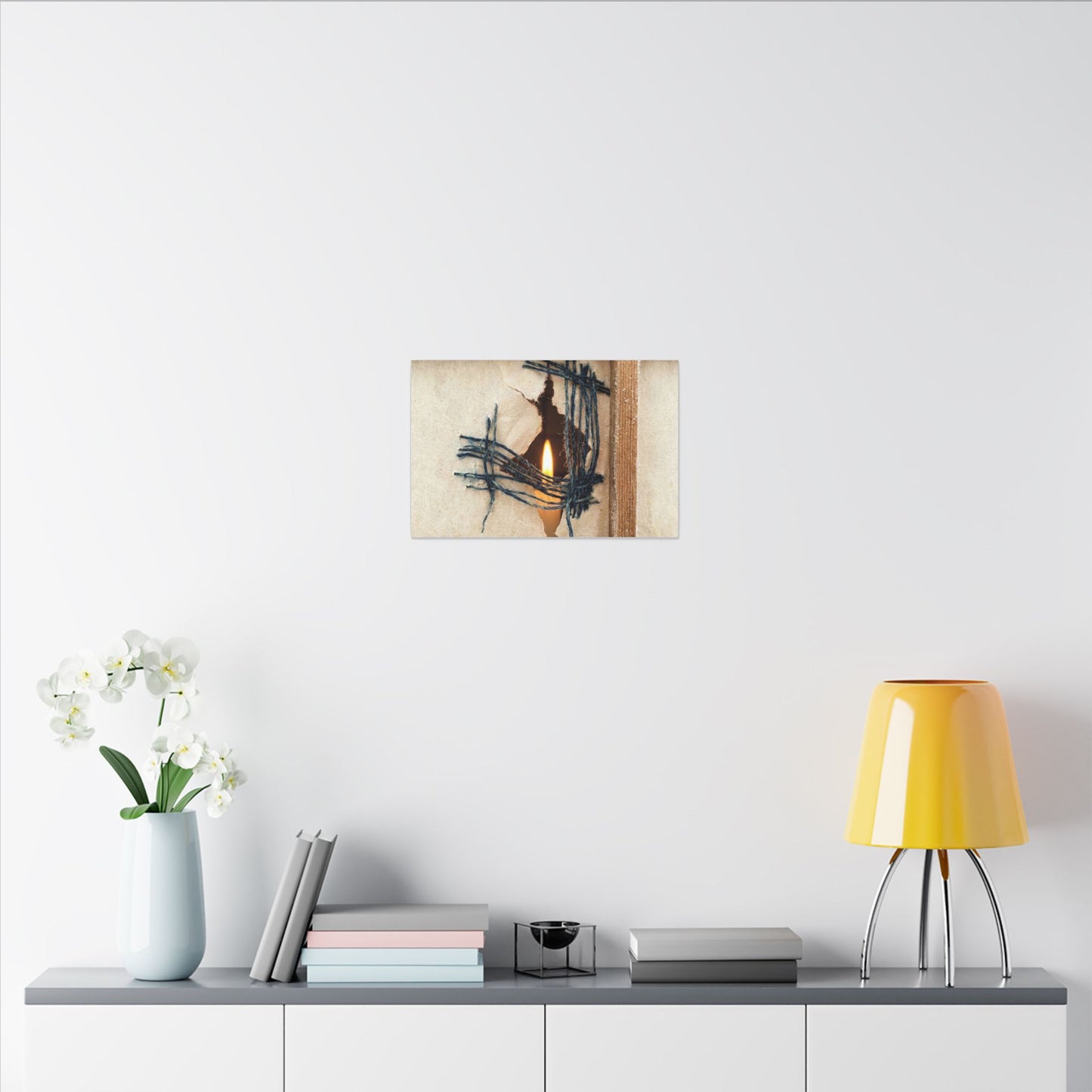 Winter Shoji Screen Broken Beauty Canvas Art | Resilient Decor