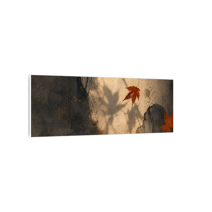 Shadow Play Texture Canvas Art | Neutral Japandi Art