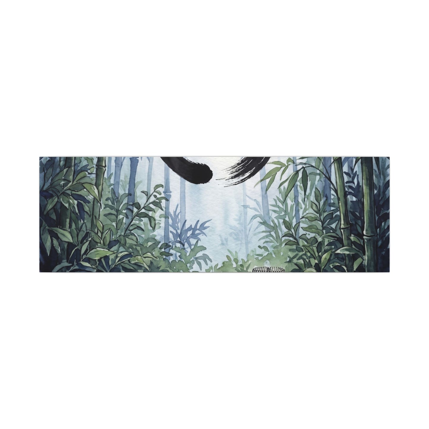 Seijaku Tea Ceremony Canvas Art - Zen Enso