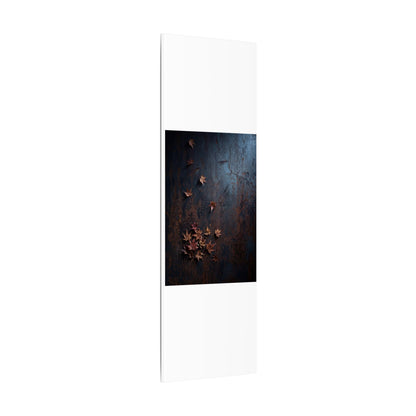 Moonlight Rust Patina Canvas Art - Dark Japandi Mono No Aware