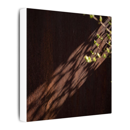 Rust Patina Moody Minimal Canvas Art | Sophisticated Dark Japandi Art