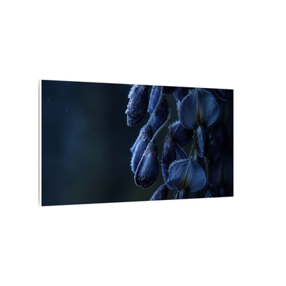 Winter Wisteria Shadow Zen Canvas Art | Atmospheric Decor