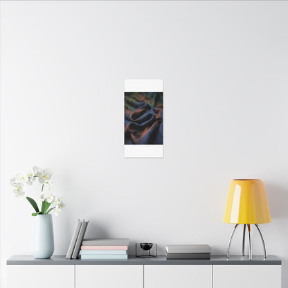 Summer Silk Drape Shadow Zen Canvas Art | Sophisticated Decor