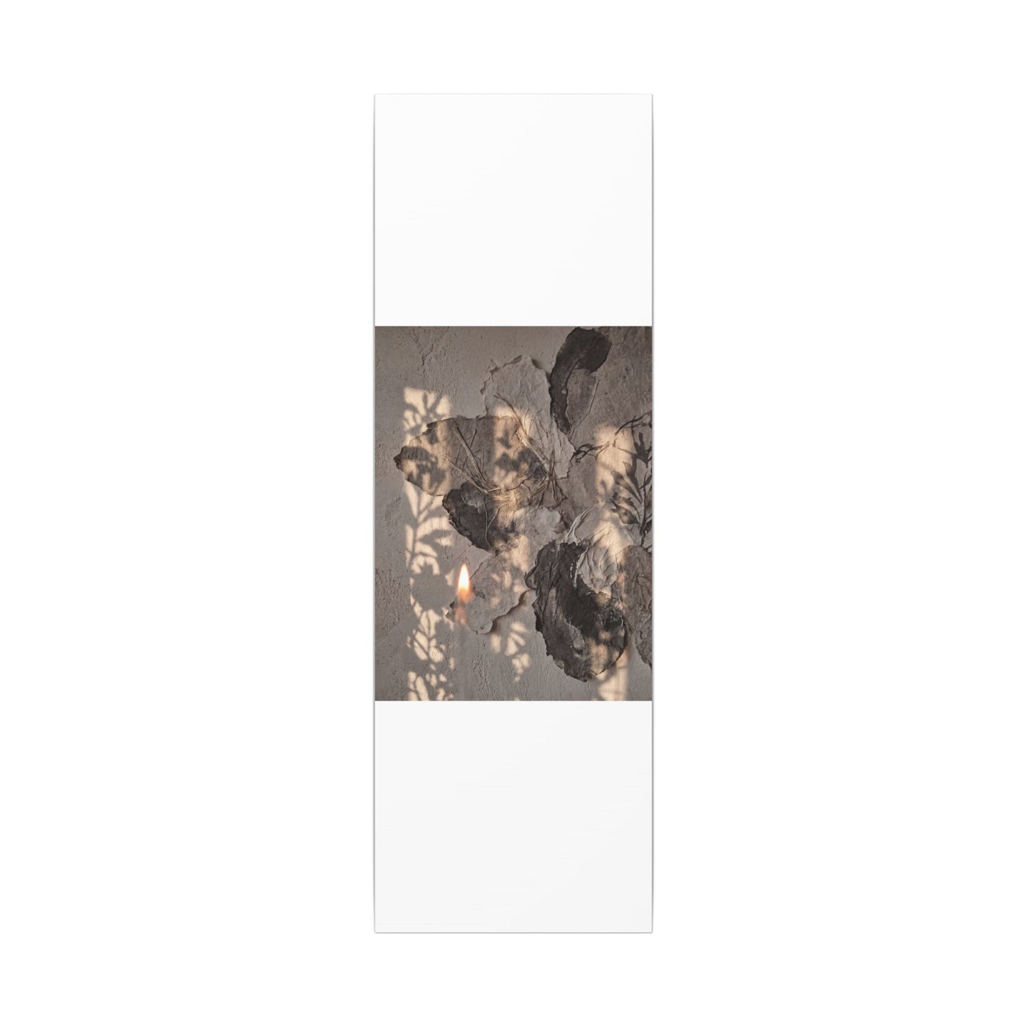 Shadow Play Summer Canvas Art | Japandi Elegant Design