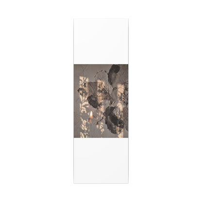 Shadow Play Summer Canvas Art | Japandi Elegant Design