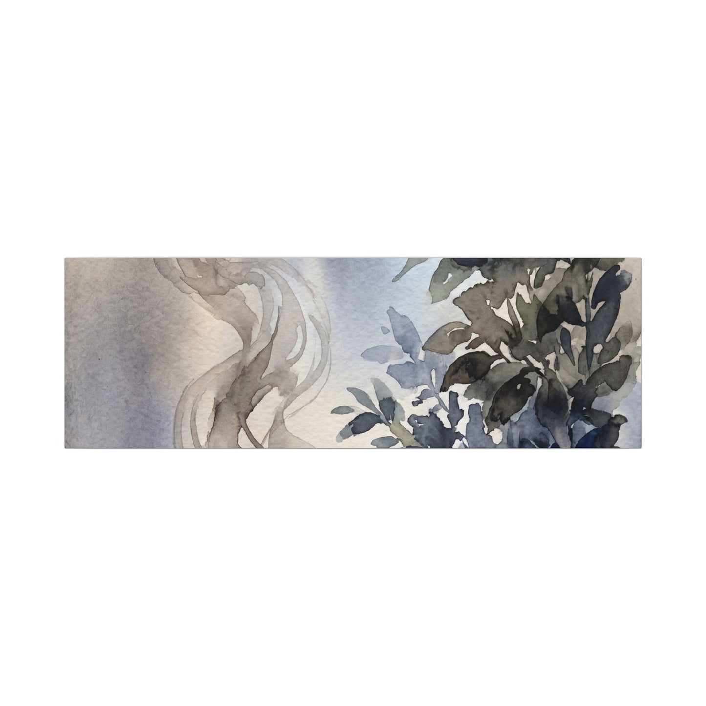Incense Smoke Summer Canvas Art | Japandi Cozy Design