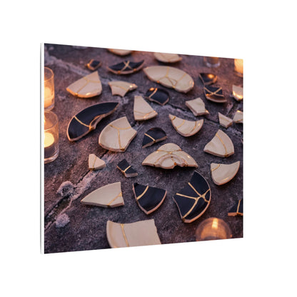 Winter Broken Pottery Broken Beauty Canvas Art | Beautiful Decor