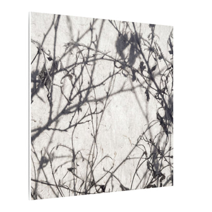 Winter Shadow Play Japanese Pattern Canvas Art | Elegant Decor