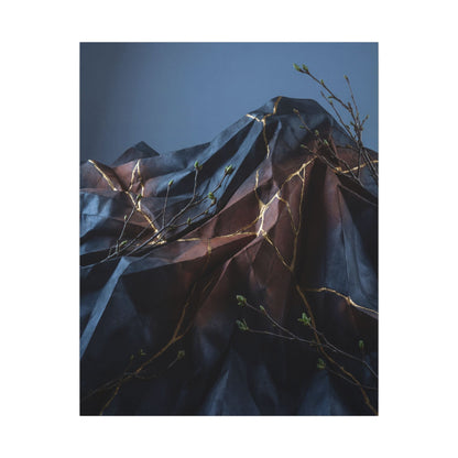 Paper Fold Broken Beauty Canvas Art | Philosophical Kintsugi Art
