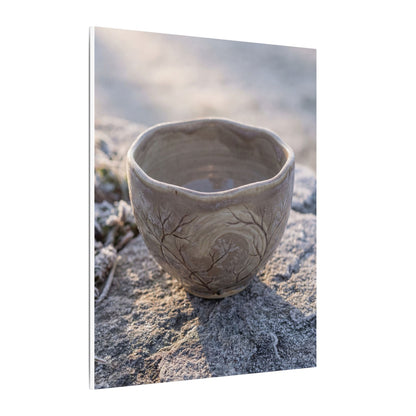 Seijaku Ceramic Bowl Canvas Art - Japandi Japanese Pattern