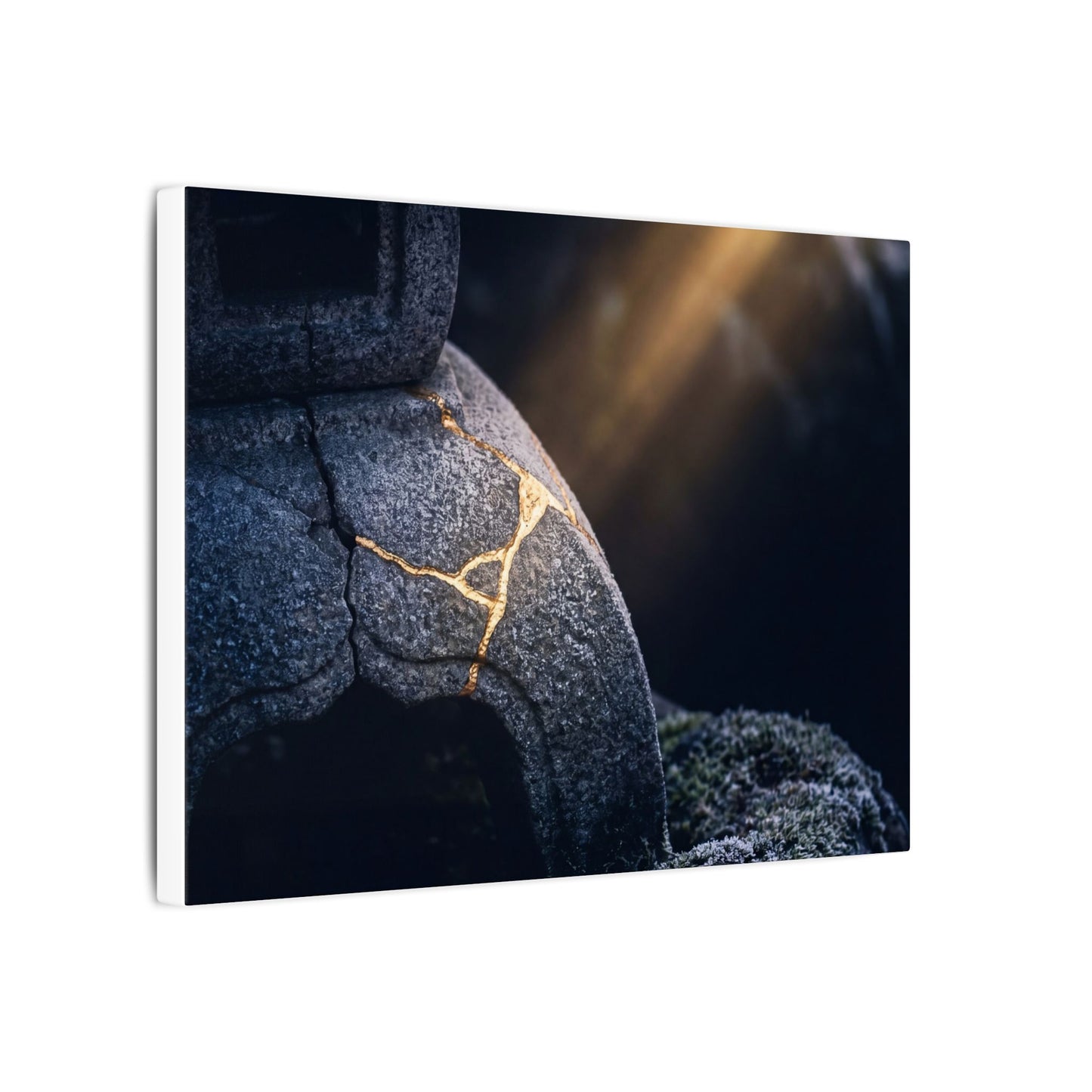 Ma Moonlit Garden Canvas Art - Kintsugi Broken Beauty