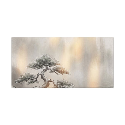 Pine Tree Canvas Art | Winter Japandi Japanese Pattern Art