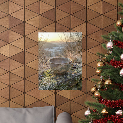 Shibui Ceramic Bowl Wall Art Print - Japandi Japanese Pattern