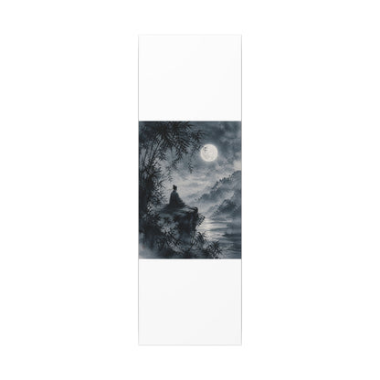 Ink Brushstroke Sumi E Canvas Art | Serene Zen Art