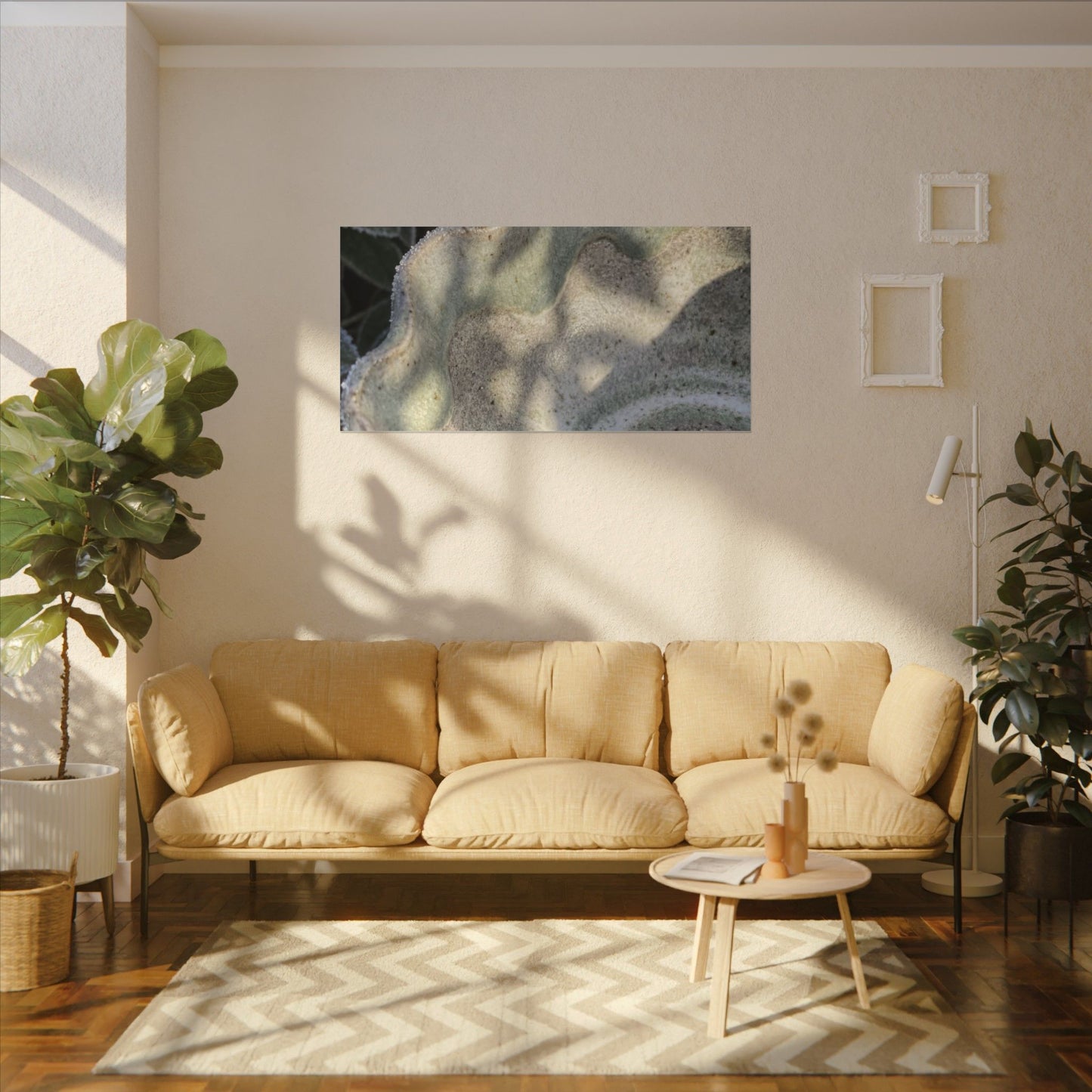 Dappled Ceramic Bowl Canvas Art - Japandi Seijaku