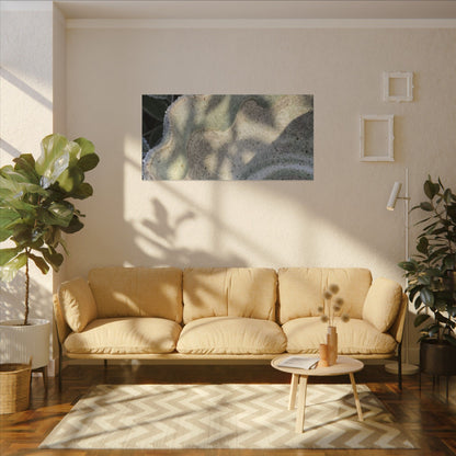 Dappled Ceramic Bowl Canvas Art - Japandi Seijaku