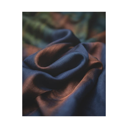 Summer Silk Drape Shadow Zen Canvas Art | Sophisticated Decor