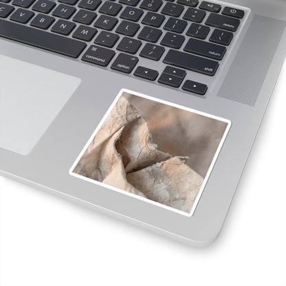 Paper Fold Winter Sticker | Japandi Earthy Design
