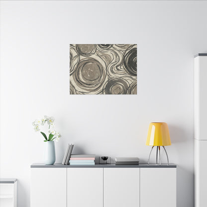 Wabi-sabi Pattern Japandi Japanese Pattern Canvas Art