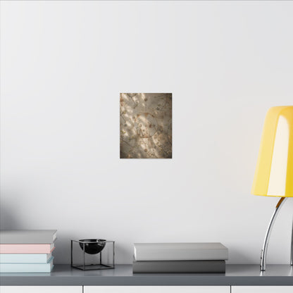 Japandi Rust Patina in Dappled | Japanese Pattern Canvas Art