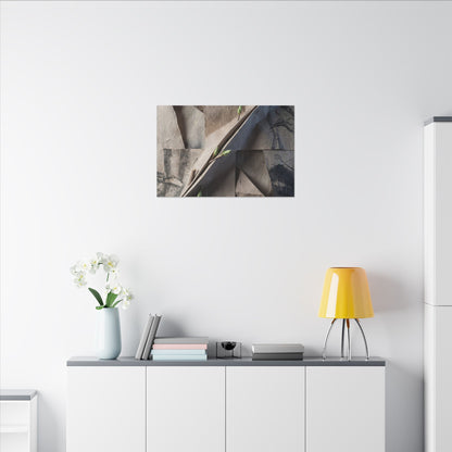 Paper Fold Canvas Art | Spring Japandi Japanese Pattern Art