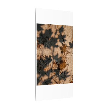 Cozy Shadow Play Canvas Art - Texture Japandi