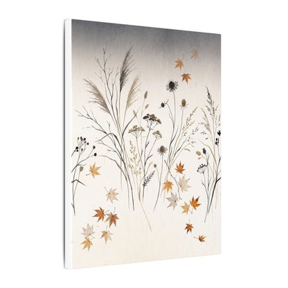 Dawn Dried Flowers Canvas Art - Japandi Kanso