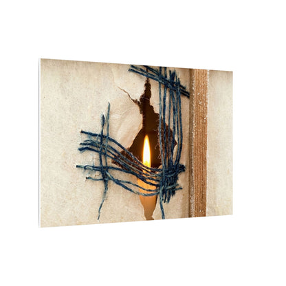 Winter Shoji Screen Broken Beauty Canvas Art | Resilient Decor