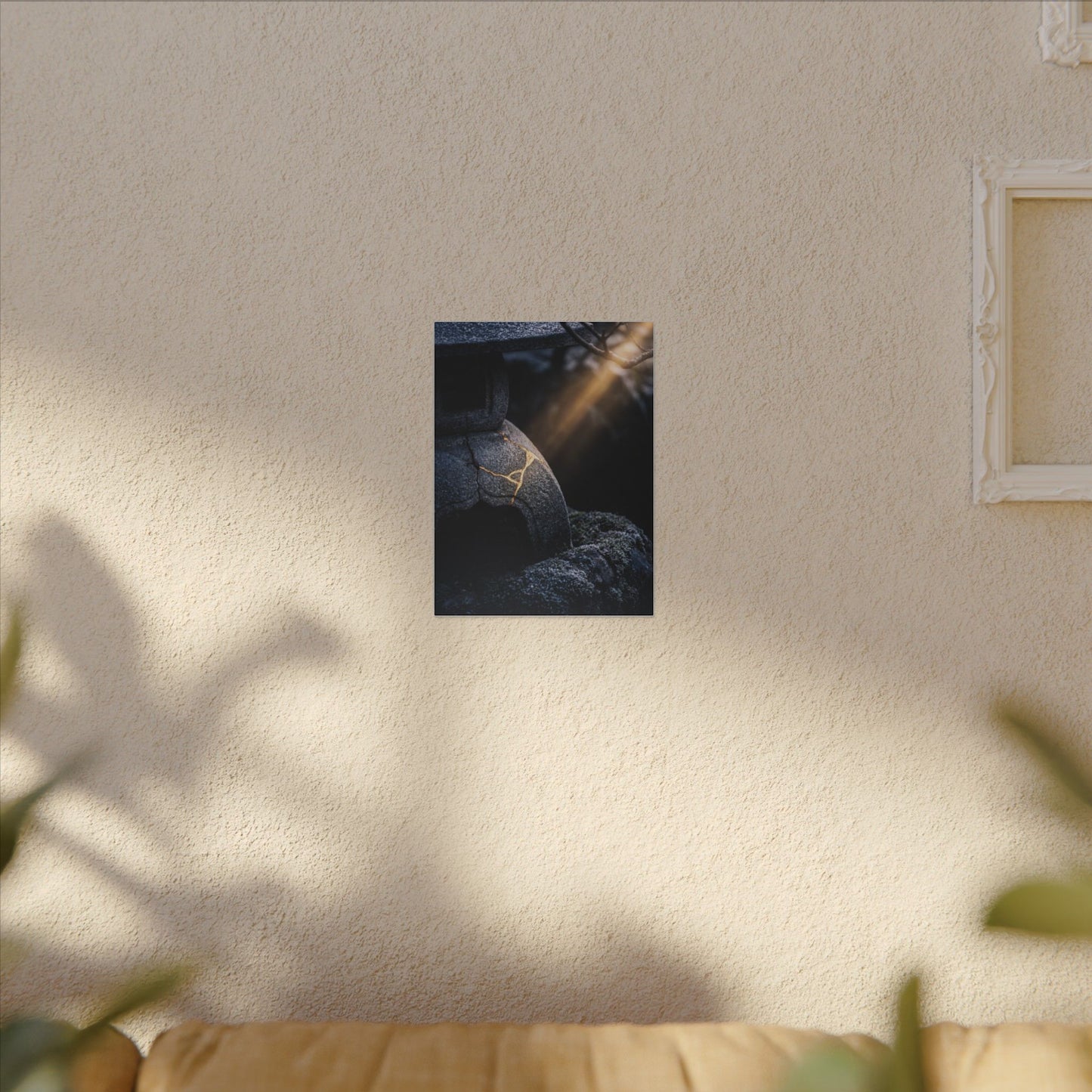 Ma Moonlit Garden Canvas Art - Kintsugi Broken Beauty