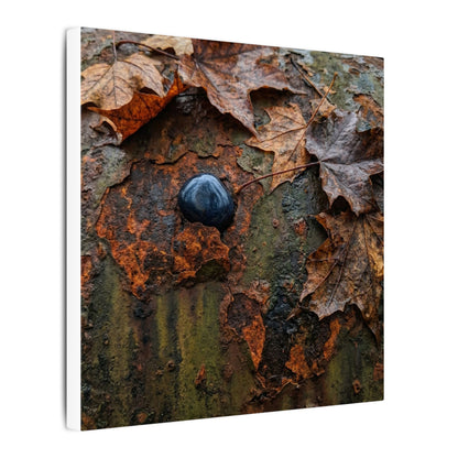 Datsuzoku Rust Patina Canvas Art - Dark Japandi Moody Minimal