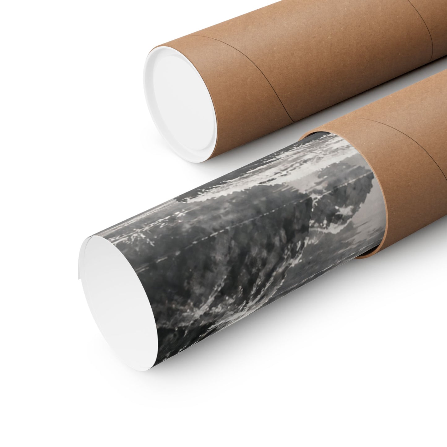 Dappled Incense Smoke Wall Art Print - Zen Seijaku