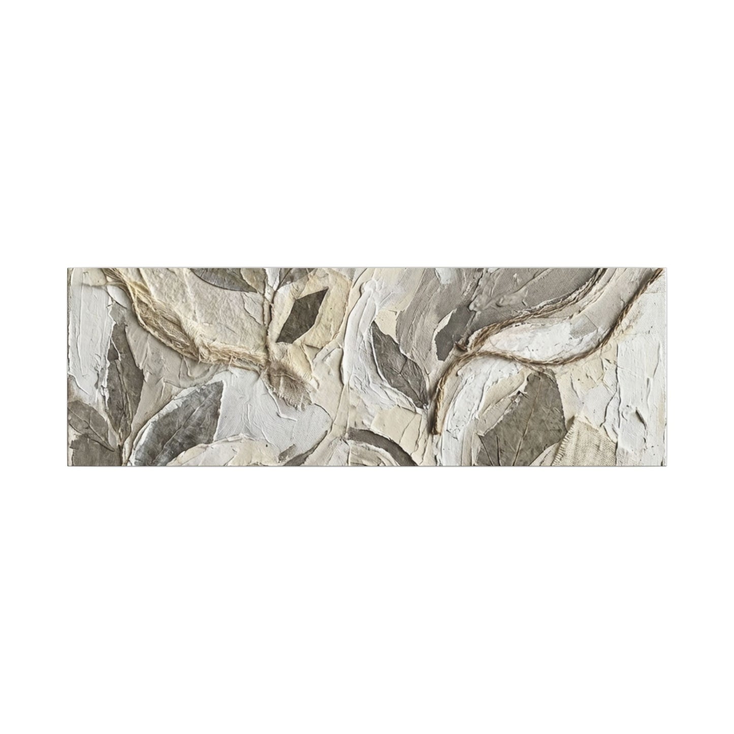 Japandi Textured Canvas Art