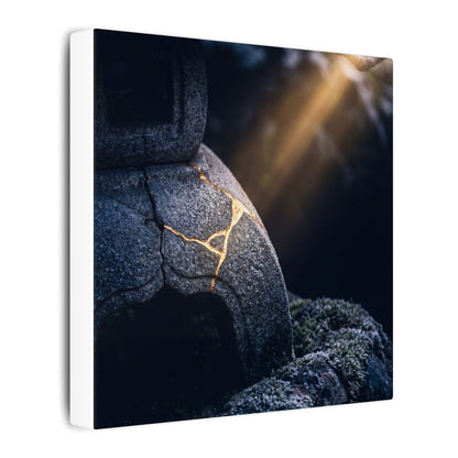 Ma Moonlit Garden Canvas Art - Kintsugi Broken Beauty