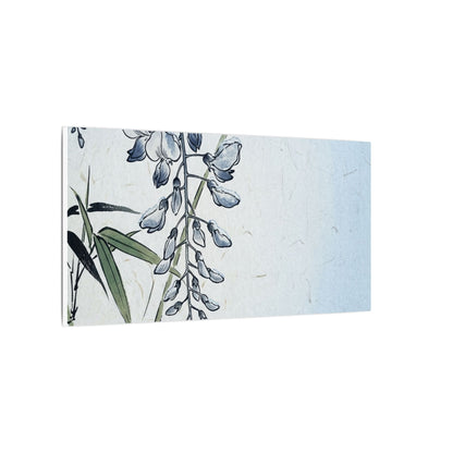 Zen Wisteria in Moonlight | Ukiyo E Inspired Canvas Art