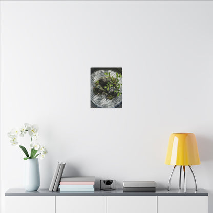 Zen Ceramic Bowl in Dappled | Karesansui Canvas Art