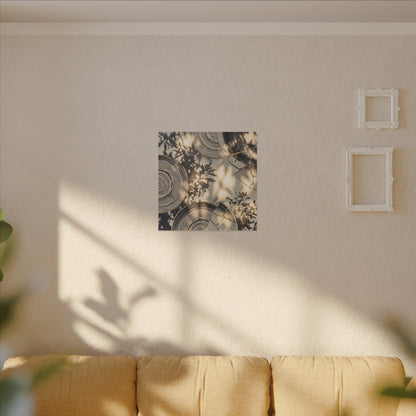 Healing Water Ripple Canvas Art - Gold Vein Kintsugi